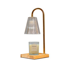 Candle Warmer Lamp with Timer and Dimmer, Flameless Heating for Jar Candles, Adjustable Brightness