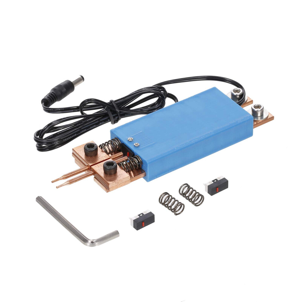 Battery Spot Welder Pen For 18650 With Precise Dualspring Control And Onehand Operation, Blue 9164114215383