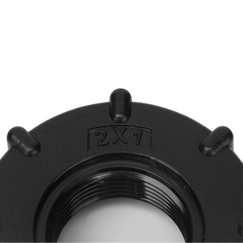 IBC Tank Connector, Plastic Drain Adapter, Coarse Thread 2