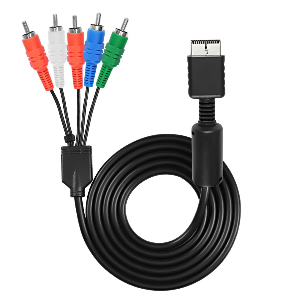 Component Av Cable 1.8M For Ps2 Ps3 Hdtv Crisp Visuals And Clear Stereo Audio 9164114216908