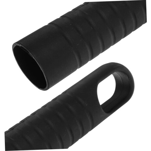 5pcs Durable Mop Handle Replacement Set with Universal Broom Head Holder Accessories Black Plastic 1