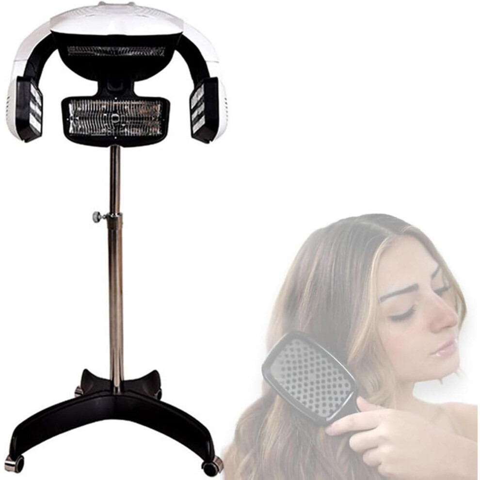 Hair Color Processor with Timer, 700W Professional Salon Hair Dryer, Fast Even Heating, Adjustable Temperature