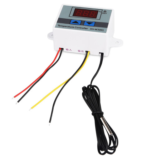 Precision Digital Thermostat Module, Programmable Temperature Controller with LED Display for Chicken Incubators Aquariums Seafood Machines -50 to 2