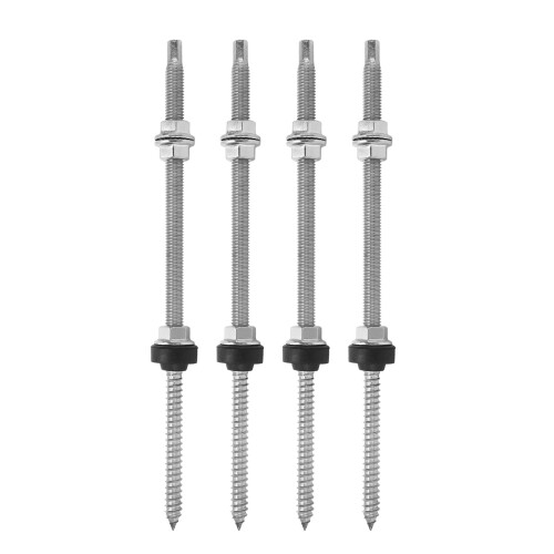 Βίδα ανάρτησης για φωτοβολταϊκές ράγες, εξωτερικές συνδέσεις με βίδες, ανθεκτικά 1