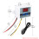 Precision Digital Thermostat Module, Programmable Temperature Controller with LED Display for Chicken Incubators Aquariums Seafood Machines -50 to 6