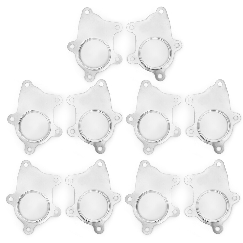 Stainless Steel Exhaust Gasket For Turbo Systems, High Quality Ss304 Construction Universal T3 T4 To4e Turbocharger Downpipe Gasket T3 T4 Turbo 9138057779141