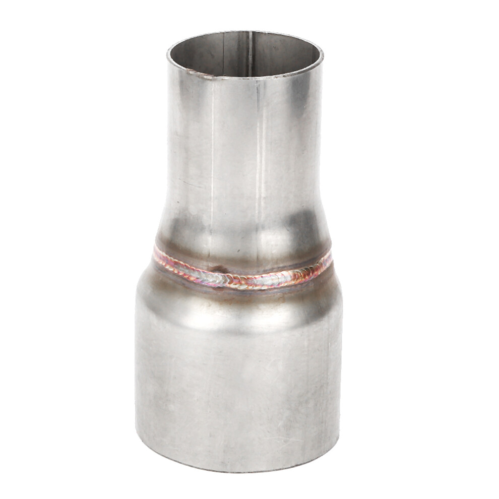 Stainless Steel Exhaust Pipe Reducer For High-Performance Vehicles, Exhaust Pipe To Component Pipe Adapter 63Mm 2.5In To 45Mm 1.75In, Exhaust Reducer 9138057779127