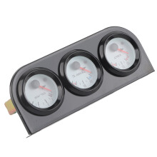 52mm Triple Gauge Kit: Water Temp Volts & Oil Pressure Meter