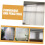Vertical Blind Replacement Slats White PVC for Sliding Doors and Windows Easy Installation Durable 2
