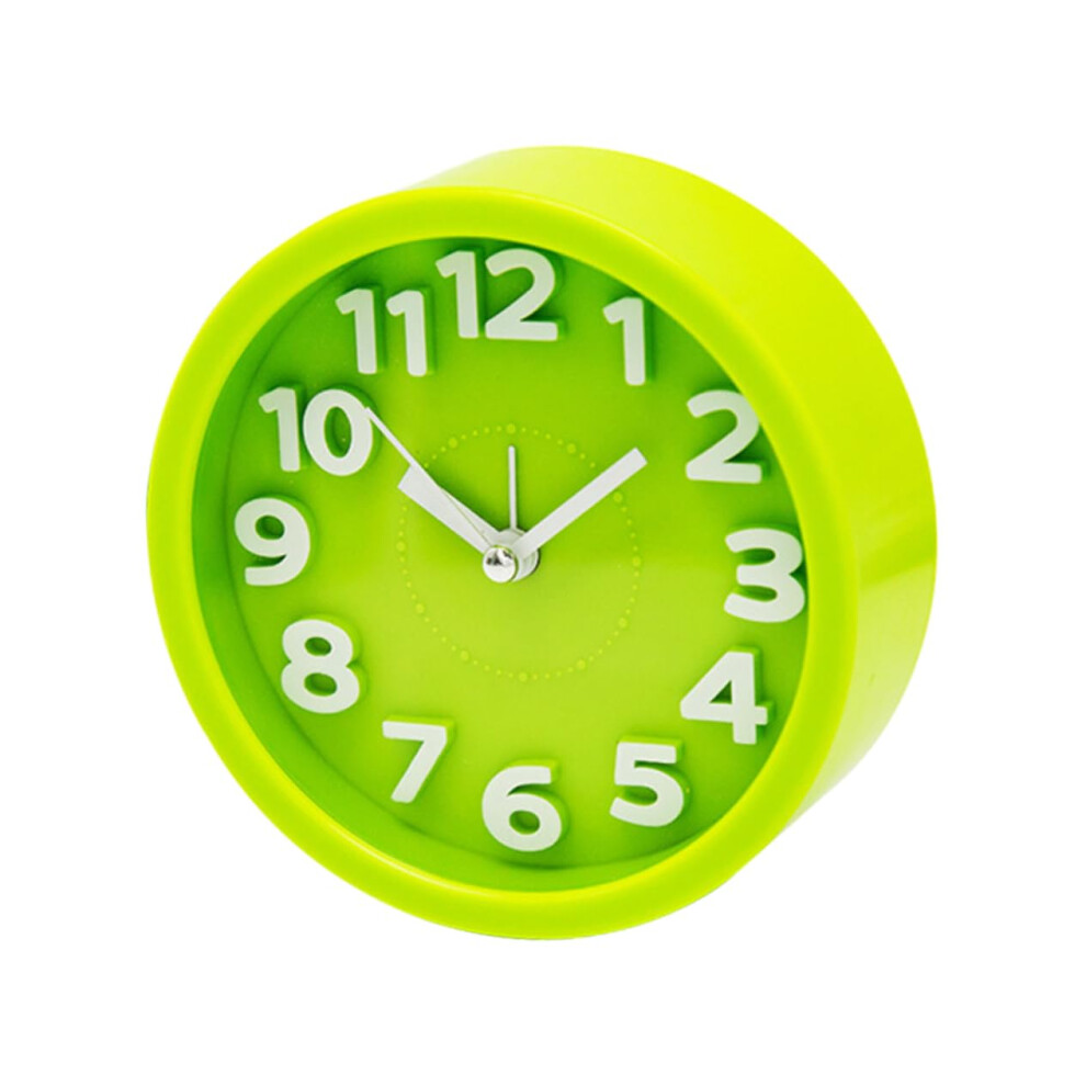 Bedside Alarm Clock with Silent NonTicking Movement and Clear EasyRead Numbers for Bedroom Decor