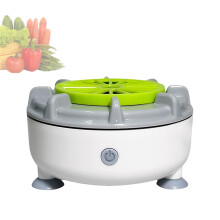 Fruit and Vegetable Washer with 360 Vortex Cleaning, Waterproof, Rechargeable for Meat and Produce