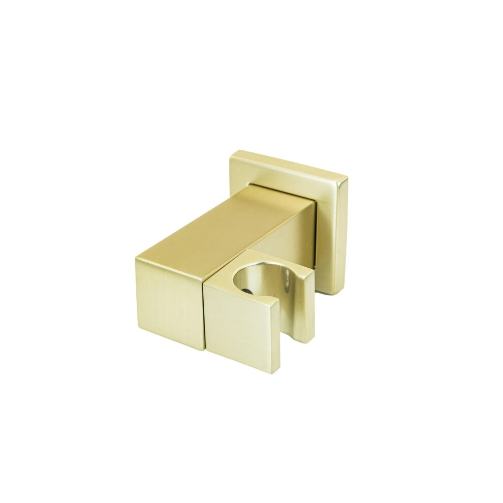 Shower Head Holder 360 Adjustable Brass Wall Mount Bracket For Handheld Shower In Bathroom 9365369401464