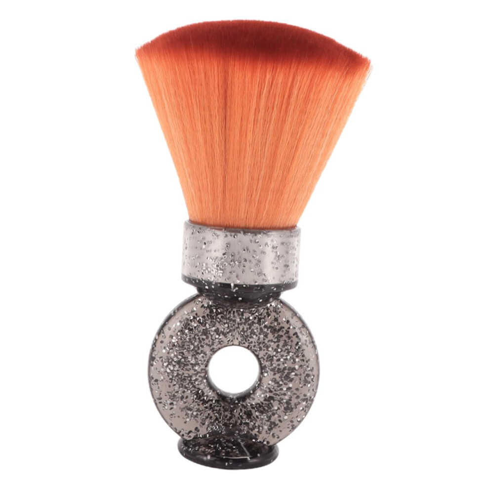 Professional Barber Neck Duster Brush with Dense Bristles and Ergonomic Handle for Men's Beard Grooming