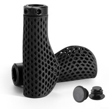 Mountain Bike Handlebar Grips Ergonomic AntiFatigue 3D Honeycomb Lightweight 97g Pair
