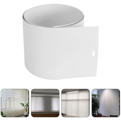 3pcs PVC Vertical Blind Replacement Slats for Sliding Door and Window Easy Installation Ref: 7296 2