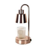 Dimmable Candle Warmer Lamp with Adjustable Brightness, Fast Wax Melting, Elegant Gold Design