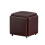 PU Leather Storage Ottoman Cube with Swivel Casters, Stackable Stool for Living Room, Bedroom, Office 1