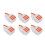 15 piezas DF-13 bloque terminal transparente 0,2-4 mm² 5