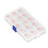 15 piezas DF-13 bloque terminal transparente 0,2-4 mm² 3