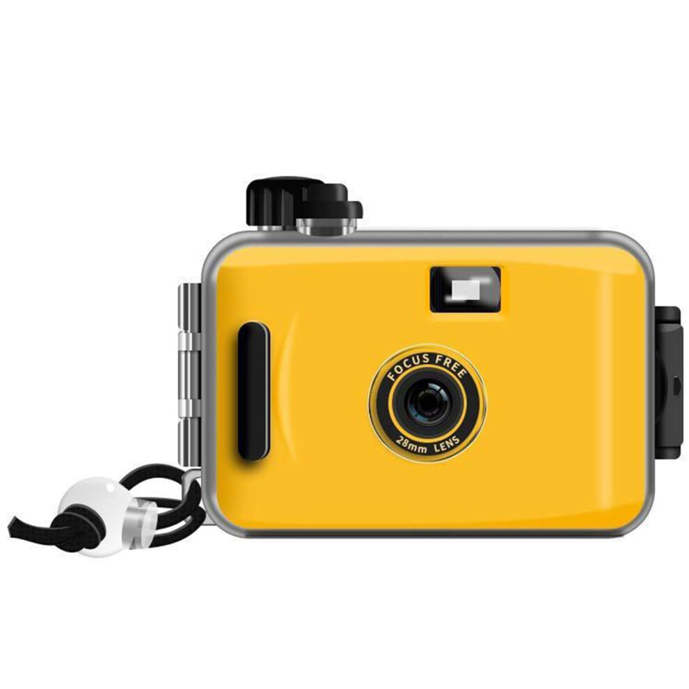 Waterproof 35Mm Film Camera With 28Mm Lens For Travel And Underwater Photography, Reusable 9164114220332