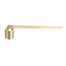 Stainless Steel Candle Snuffer with Long Handle and Ergonomic Grip for Easy Flame Extinguish Home Decor
