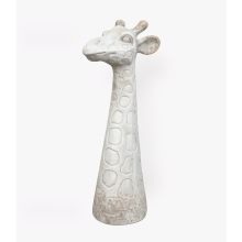 Stone Effect Giraffe Ornament 61cm | MGO Garden Home Decor | Large