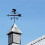 Rustproof Metal Weather Vane Garden Stake Outdoor Wind Direction Indicator Decorative 4