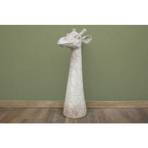 Stone Effect Giraffe Ornament 61cm | MGO Garden Home Decor | Large 1