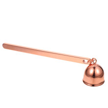 Stainless Steel Long Handle Candle Snuffer and Gold Wick Trimmer for Candle Making 16x3.7cm