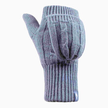 (One Size, Düsteres Blau) Heat Holders - Heat Holders - Damen Fingerlose Handschuhe Gestrickt Thermo Winter - 2.3 Tog