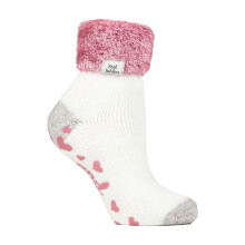 (04-Aug, HHL22) Heat Holders - Heat Holders 1 Paar Damen Bettsocken mit ABS Stopper | Antirutsch Kuschelsocken