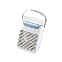 Portable Air Conditioner with Rapid Cooling, 4Speed Fan, LED Light, USB Mini Air Cooler for Office