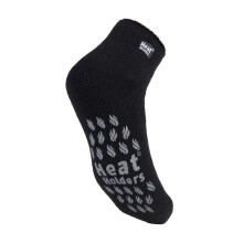 (Dec-14, LC Schwarz) Heat Holders - Heat Holders Herren Warm Knöchelsocken | Anti Rutsch Thermosocken Kurz mit ABS