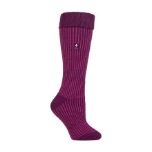 (04-Aug, Fuchsiarot / Pflaume) Heat Holders - Heat Holders - Damen Wärme Winter Thermo Stiefelsocken für Gummistiefel