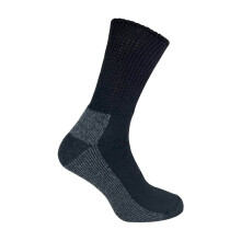 (Dec-14, Schwarz) IOMI - IOMI - 3er Pack Arbeitssocken Ohne Gummibund | Diabetikersocken Extra Weit