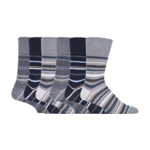 (06-Nov, SOMRJ581) Gentle Grip - 6er Pack Herren Socken Comfort Ohne Gummi Bund | Gentle Grip Socken Baumwolle