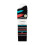 Farah (6-11, Black / Coral) Farah - 5 Pack Mens Bamboo Bright Striped Patterned Socks 2