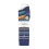 Farah (6-11, Navy / Blue) Farah - 5 Pack Mens Bamboo Bright Striped Patterned Socks 2