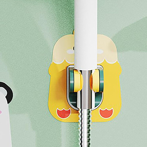 Adjustable Wall Mounted Shower Head Holder with NoDrill Adhesive for Handheld Showers 2