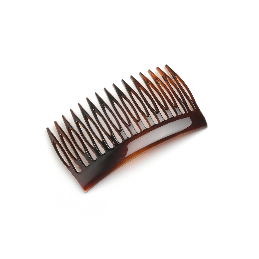 Unisex Brown Small Classic Hair Comb For Allday Secure Hold And Versatile Daily Styling