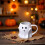 Halloween Mug 3D Ghost Ceramic Coffee Cup 14oz Large Capacity with Handle for Hot and Cold Drinks 5