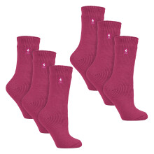 (4-8 UK, Himbeere) Heat Holders - Heat Holders - 6 Paar Original dicke Winter-Thermosocken für Damen