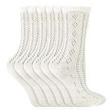 (3-5.5 UK (1-2 Years), Weiß) Sock Snob - Sock Snob - 6 Paar kniehohe einheitliche Kindersocken aus weicher Baumwolle
