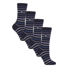 (4-8 UK, Marine (Riga)) Heat Holders - Heat Holders - 4 Paar Damen UltraLite leichte Thermosocken