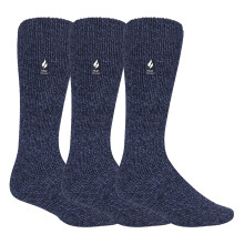 (6-11 UK, Denim) Heat Holders - Heat Holders - 3 Paar original dicke Winter-Thermosocken für Herren