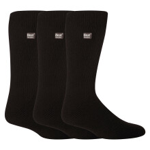 (12-14 UK, Schwarz) Heat Holders - Heat Holders - 3 Paar original dicke Winter-Thermosocken für Herren