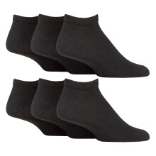 (06-Nov, Schwarz) SOCKSHOP TORE - SOCKSHOP TORE - 6er Pack Herren Sportsocken Knöchelhoch