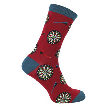 Mr Sparrow - Mens Novelty Darts Dart Boarsd Socks Soft Comfortable Bamboo Socks