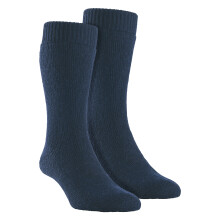 (11-13, Navy) HJ Hall - Mens Wool Hiking Socks Fully Cushioned Warm for Walking & Trekking