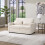 MORE4HOMES JASPER BOUCLE 2 SEATER SOFA BED (BEIGE) 1